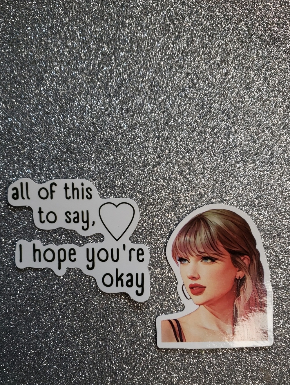 10/$10 Taylor Swift Waterproof Sticker Tortured Poets Department